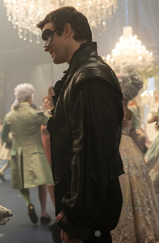 Bridgerton Luke Thompson Black Leather Jacket - Image 5